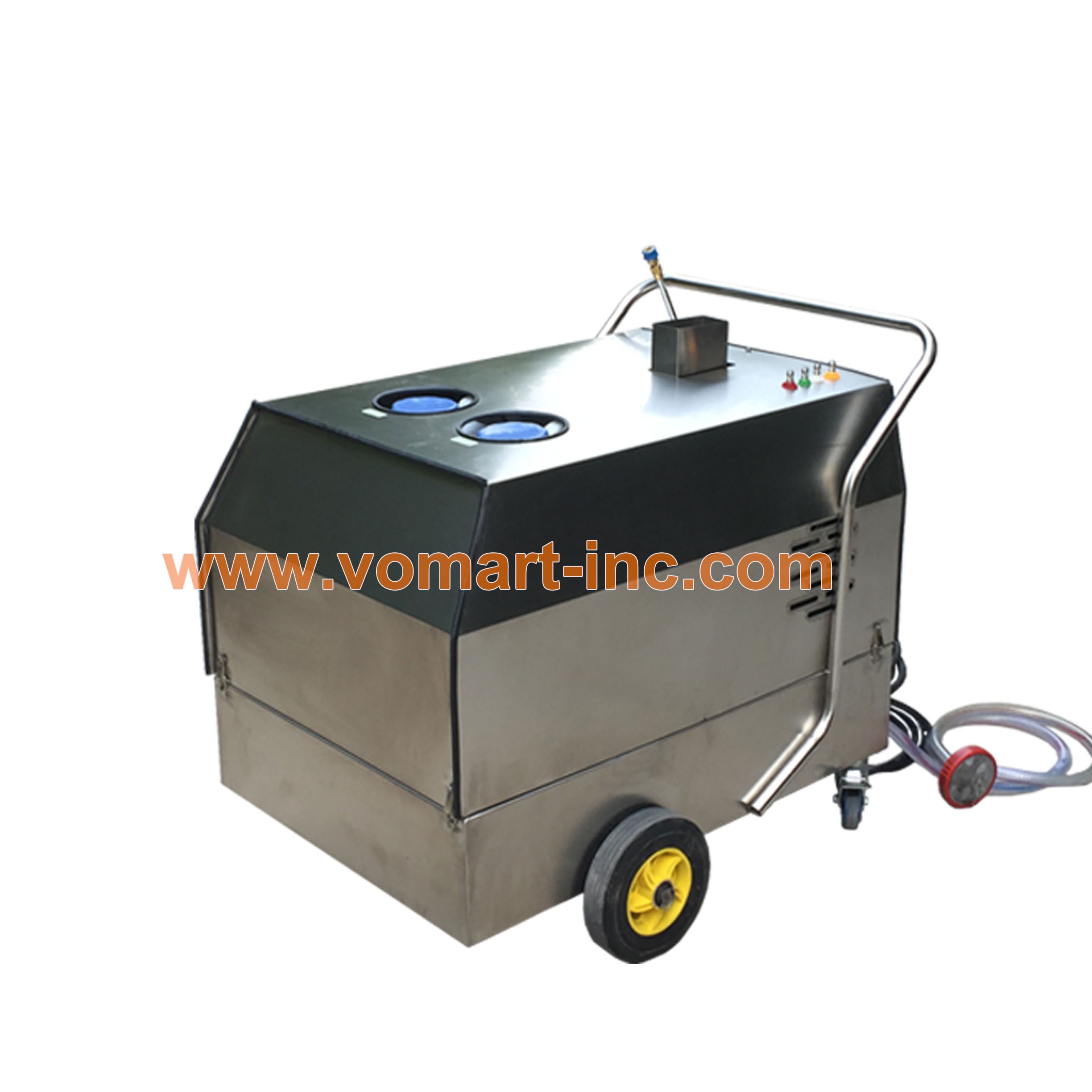 Automatic Car Wash Machine - Vomart-Mobile steam car wash machine ,  hot/cold water high pressure wash machine ,automatic car wash machine,car  lift and other equipment.
